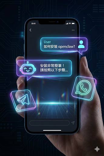 別再只是跟 AI 聊天了！你需要的是一隻「長了手」的小龍蝦 🦞