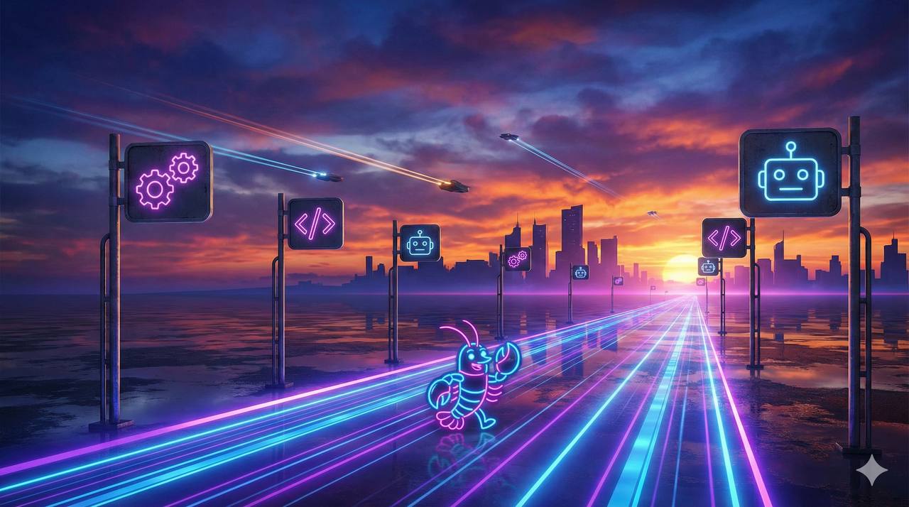 別再只是跟 AI 聊天了！你需要的是一隻「長了手」的小龍蝦 🦞